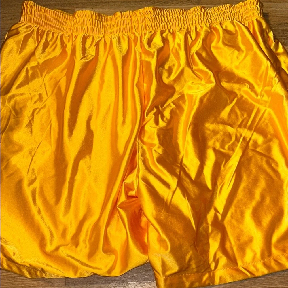 STARTER Golden Yellow Sports Shorts - Picture 3 of 3